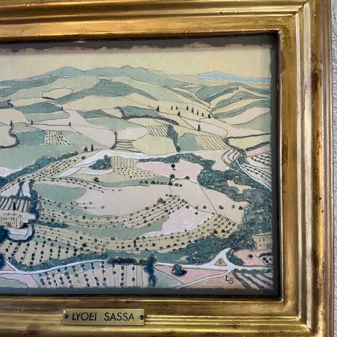 LYOEI SASSA イタリア風景画 佐々亮瑛