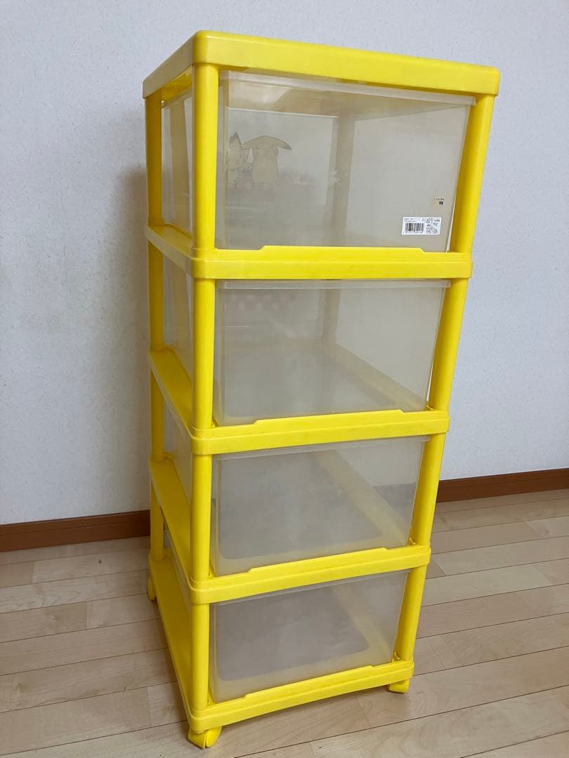 TOMY ポケモン ４段 収納ケース SLW41  SHOPRO13シール付