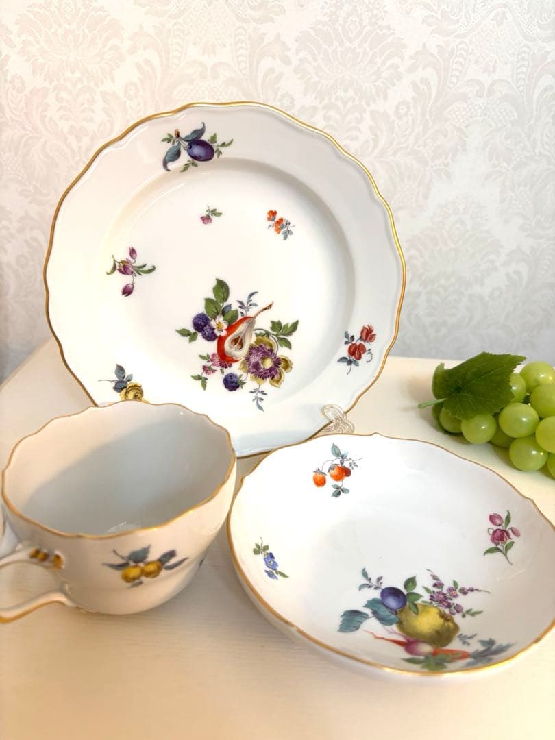 マイセン　フルーツ＆フラワー