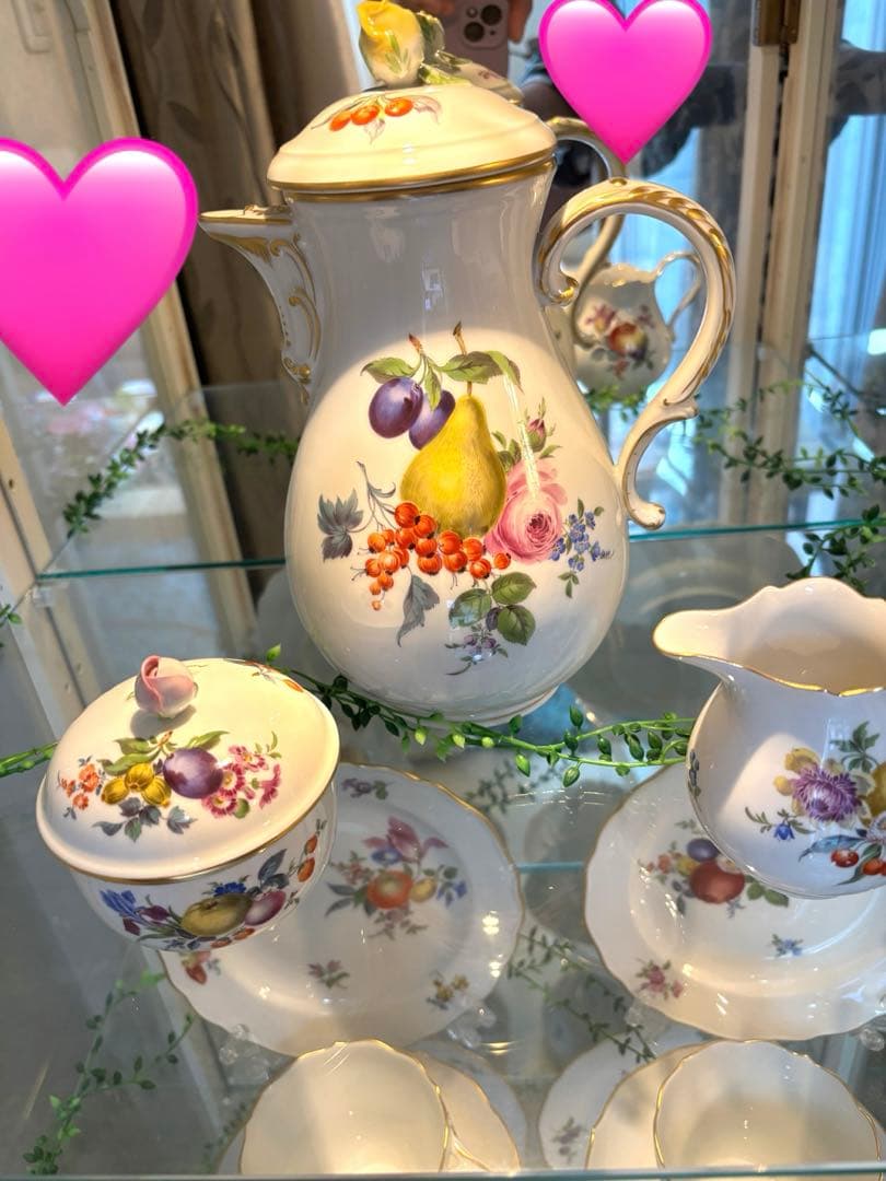 マイセン　フルーツ＆フラワー