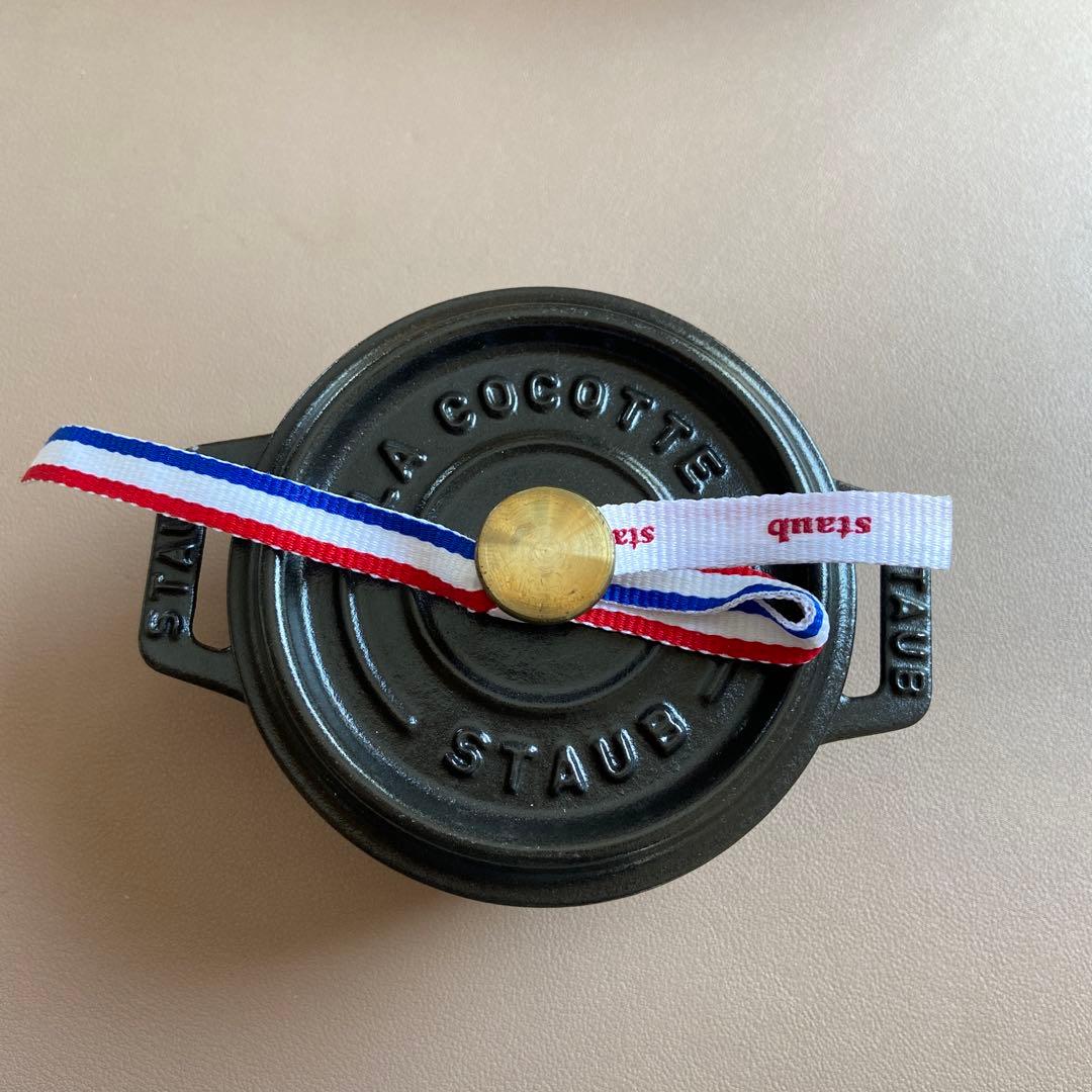 ストウブ　ピコ　ココット　ラウンド　ブラック　10cm