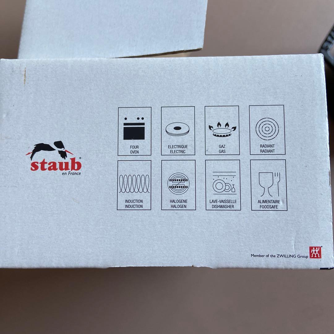 ストウブ　ピコ　ココット　ラウンド　ブラック　10cm