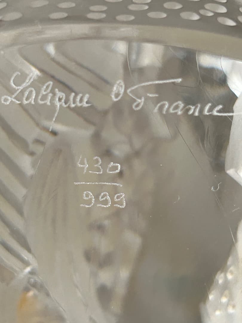 彫刻・オブジェ LALIQUE STATUE OCEANIDE