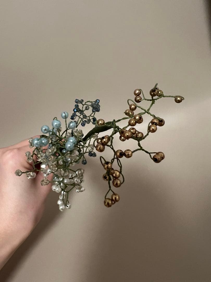 ビーズのお花 11本