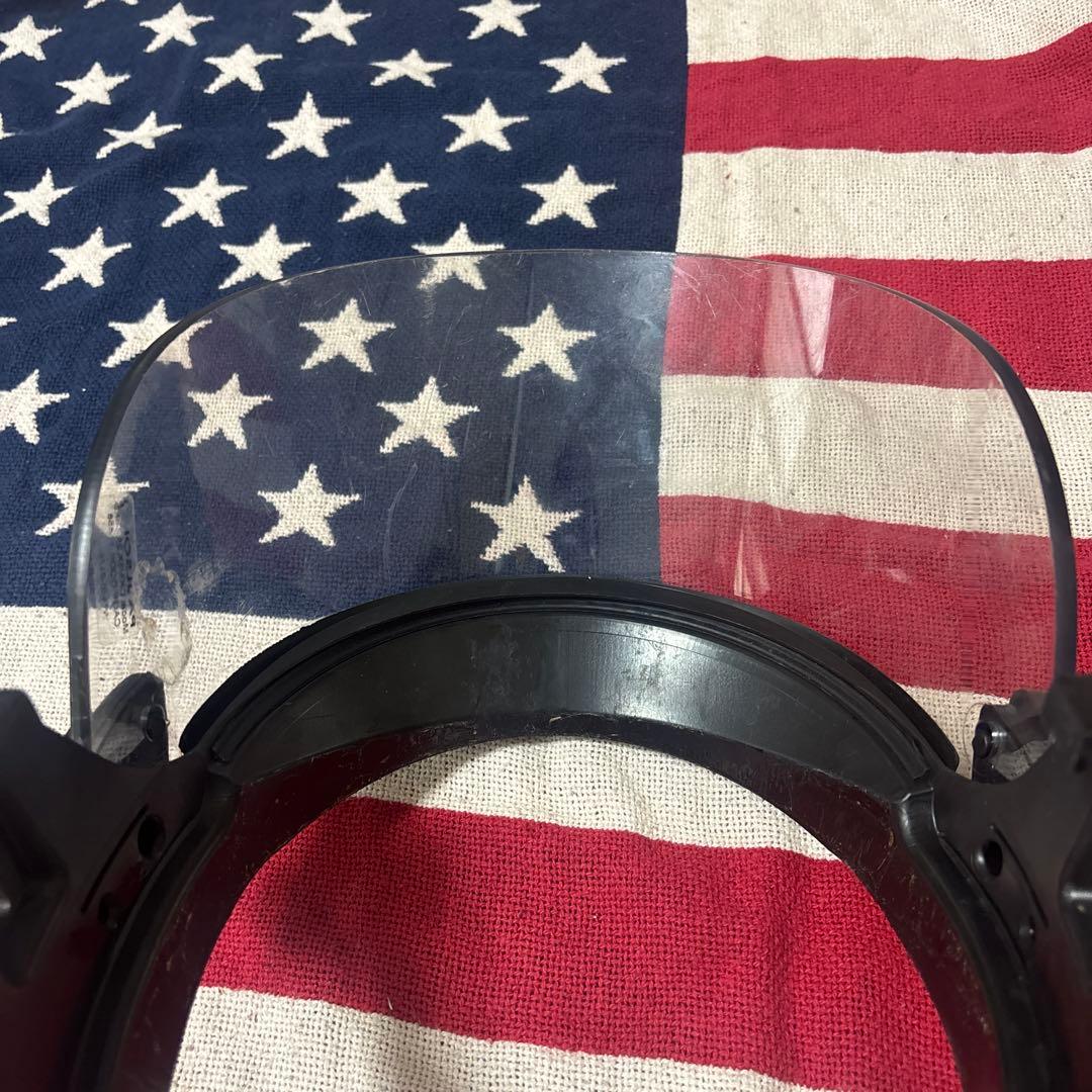 実物PAULSONフェイスシールド米警察装備CAGE CODE12858 B55