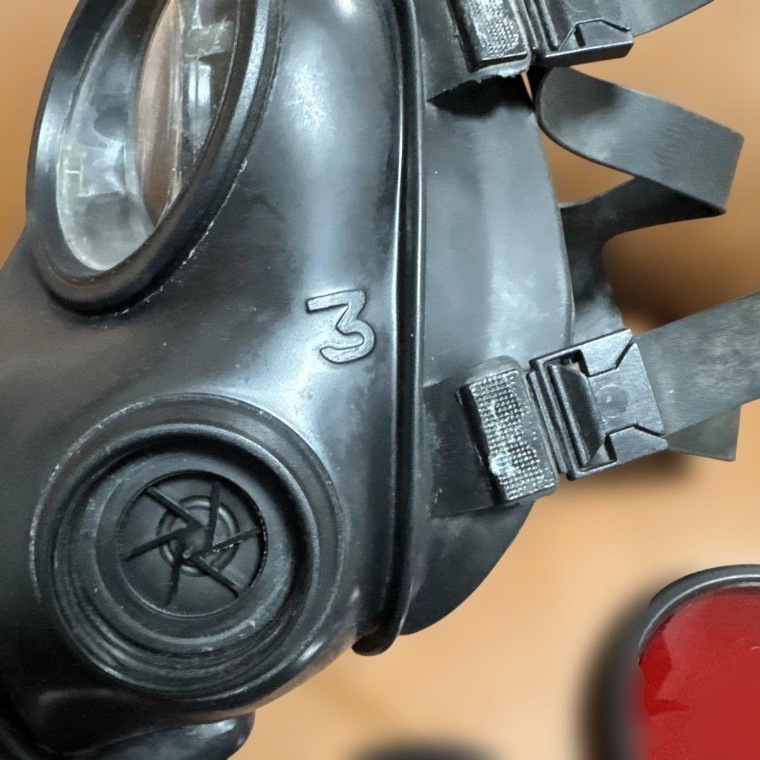 英軍 S10 実物 ガスマスク サイズ3 SAS 特殊部隊 メガネアタッチメント