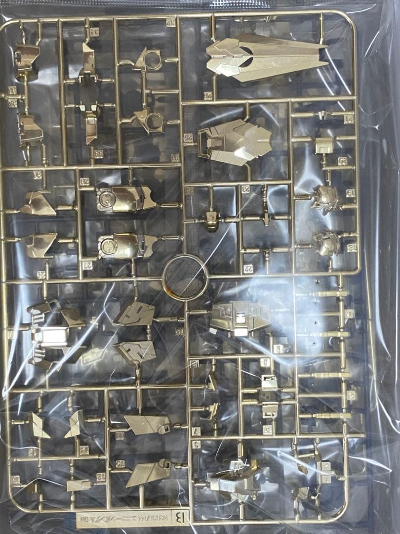 ユニコンガンダムフェネクス　ゴールドコーティング 3点