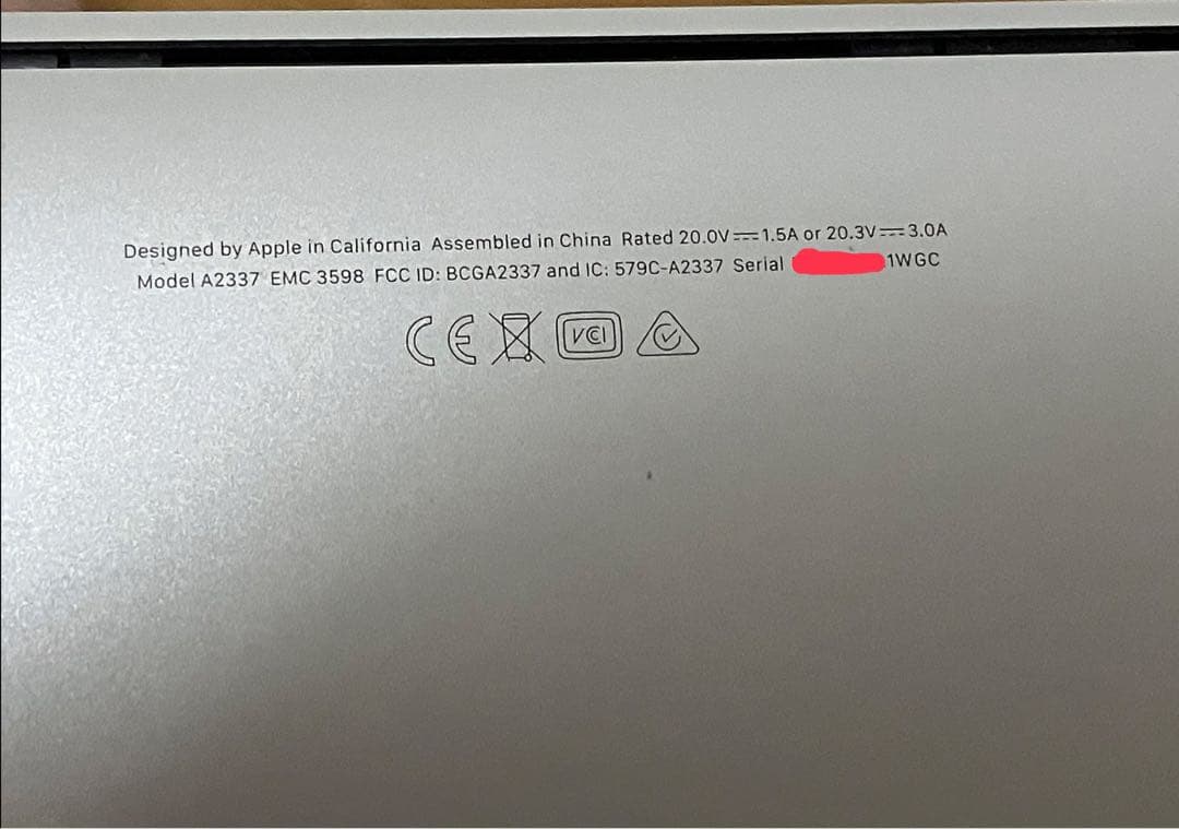 シチュー様　MacBook Air M1 UK配列 16gb