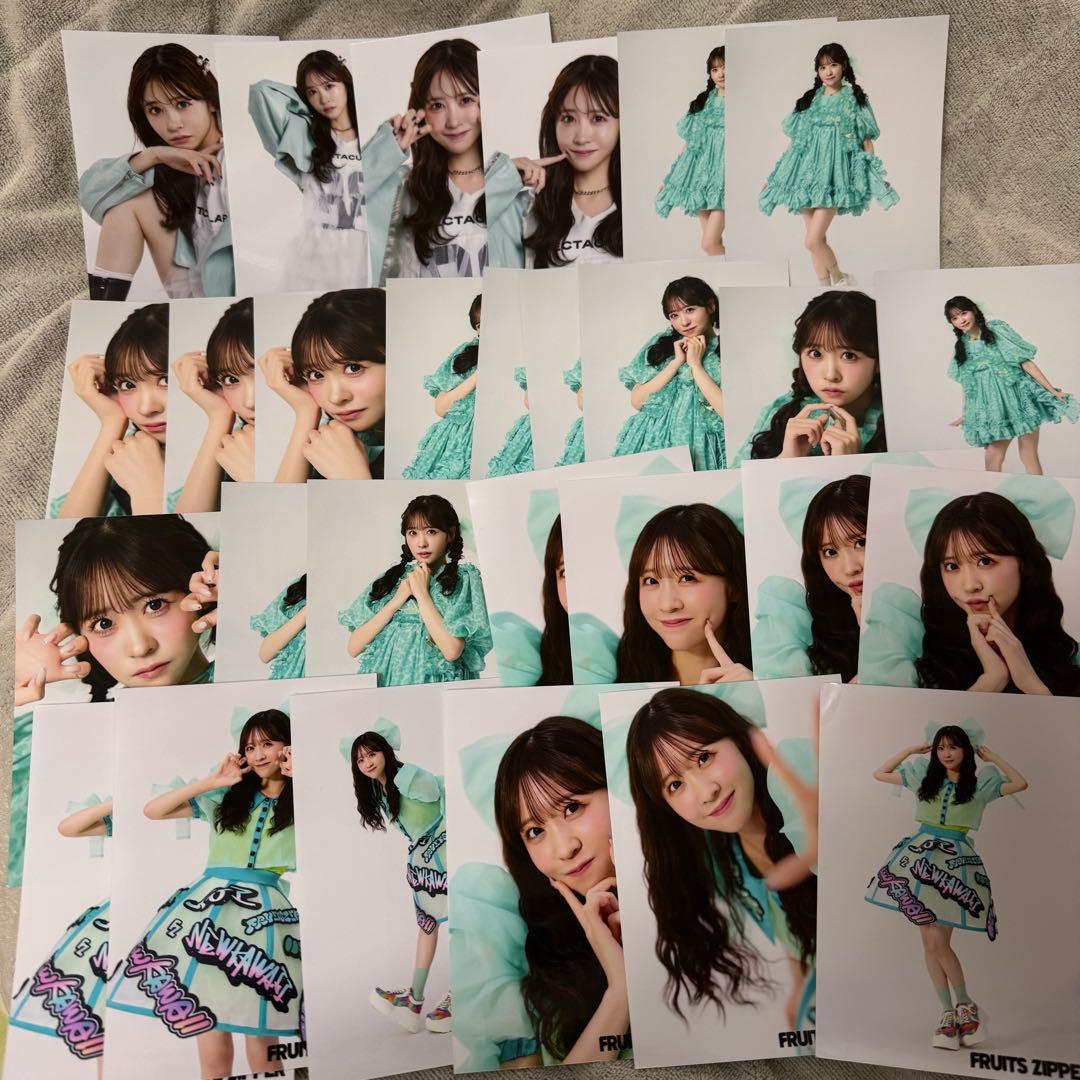 FRUITS ZIPPER 櫻井優衣 写真 セット 100枚