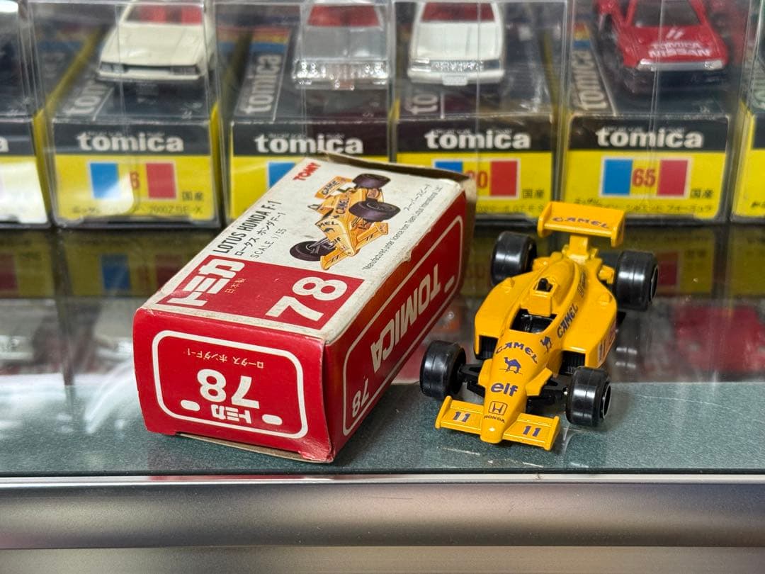 トミカ ロータス ホンダ F-1 日本製 赤箱 絶版 当時物