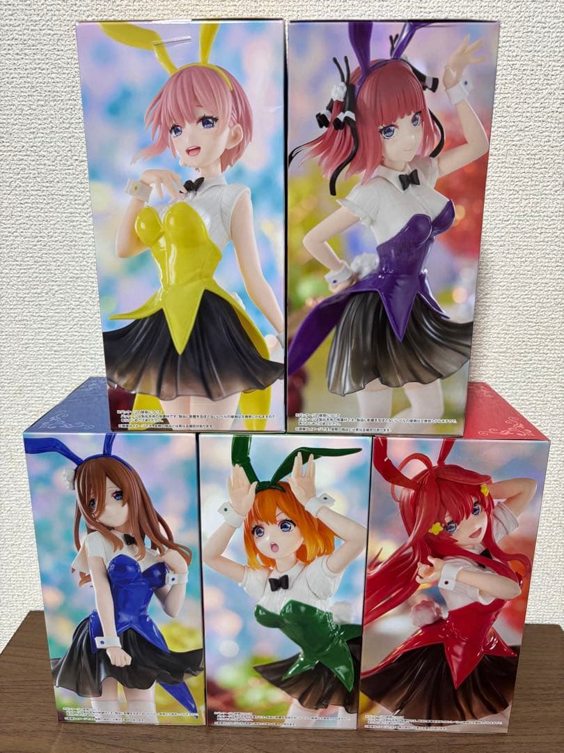 trio-try-it 五等分の花嫁 バニーverフィギュア 5体セット！
