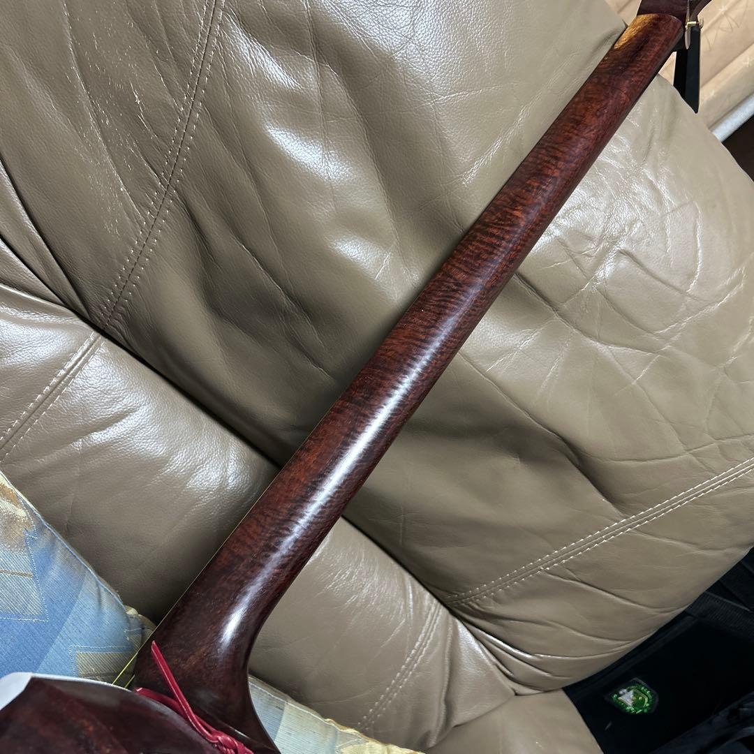 リプル張替済　太棹　金細　綾杉　紅木　津軽三味線　トチ多数