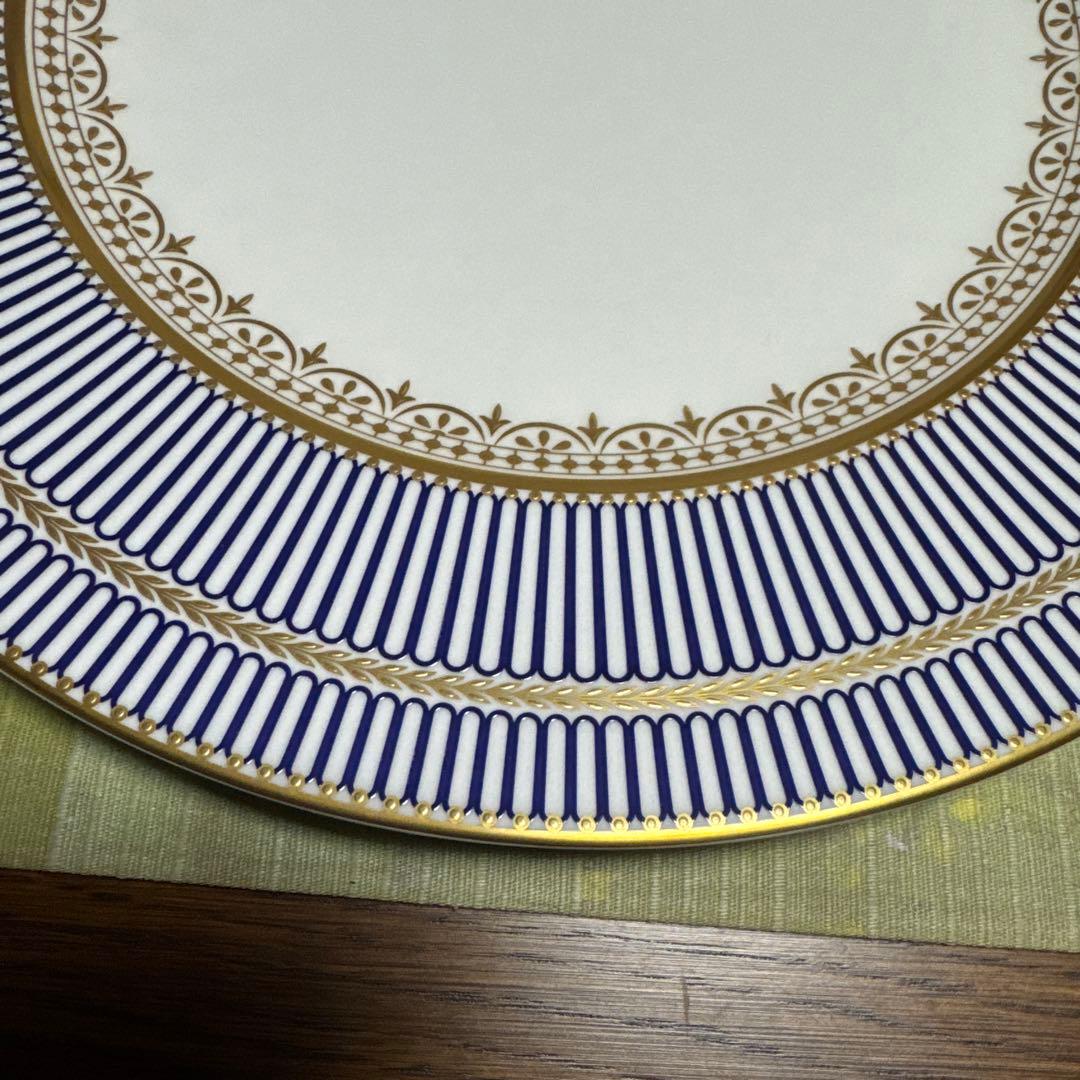 ウェッジウッド　アンセミオンブルー　ディナープレート