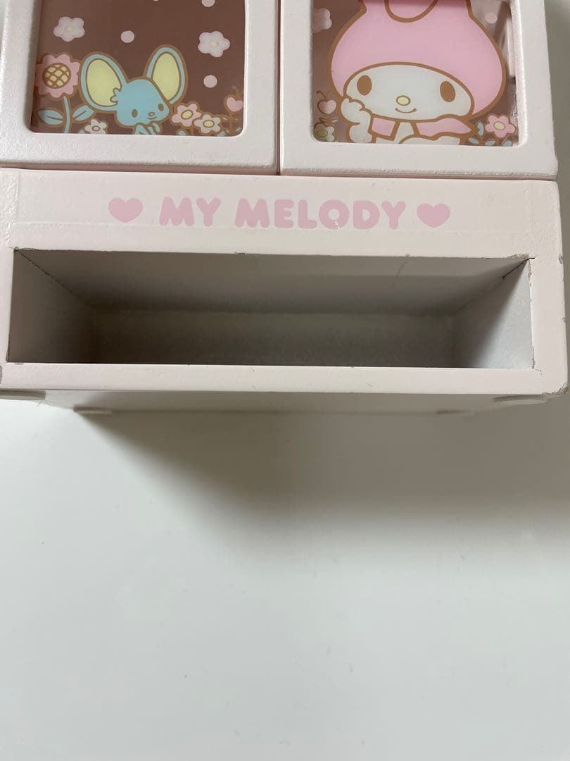 マイメロディ 窓付き収納ボックス2013 レトロ レア