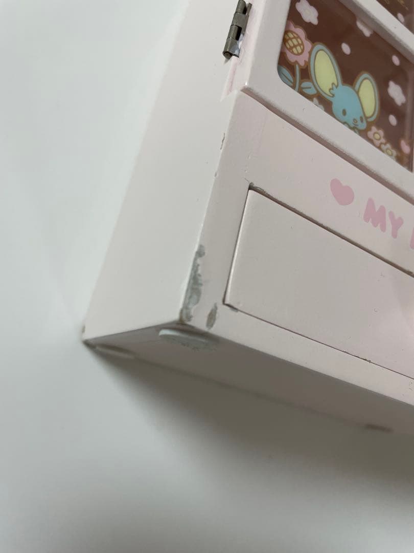 マイメロディ 窓付き収納ボックス2013 レトロ レア