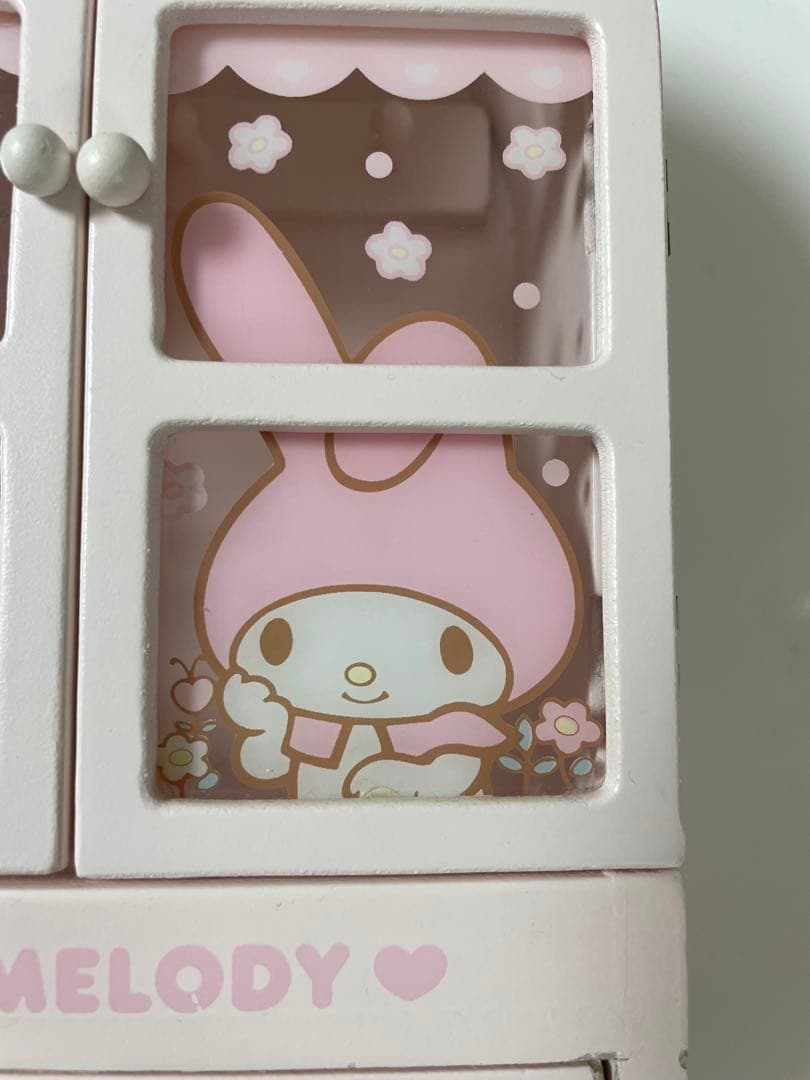マイメロディ 窓付き収納ボックス2013 レトロ レア