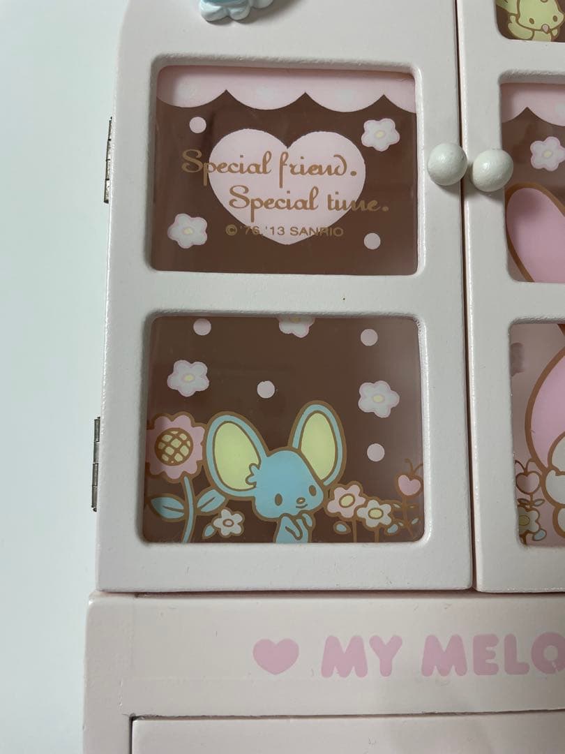 マイメロディ 窓付き収納ボックス2013 レトロ レア