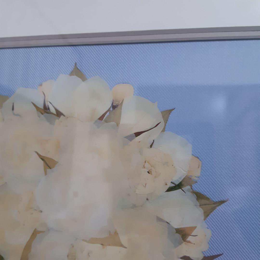 押し花アート フレーム付き　 縦65cm　横40cm