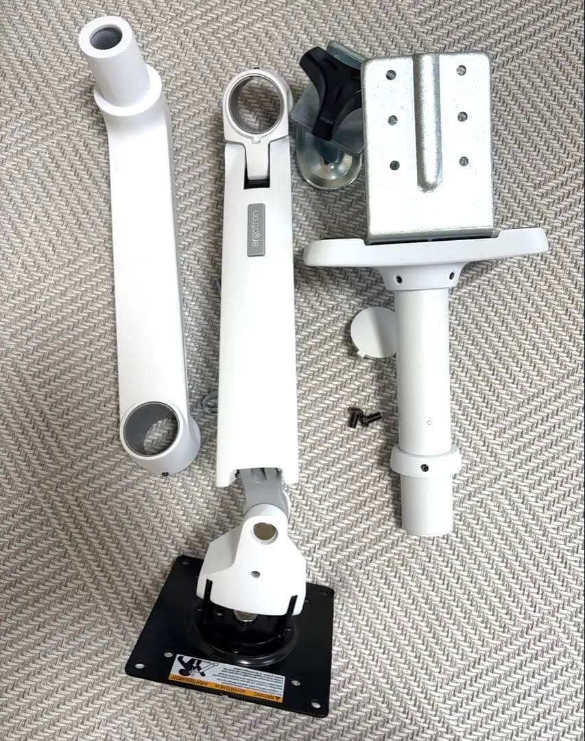 モニターアーム　ergotron ホワイト　LX