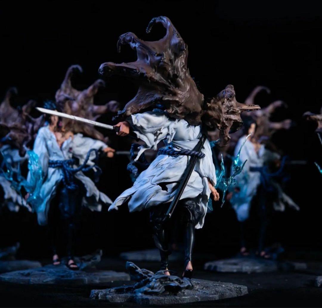 ナルト 疾風伝 うちはサスケ塗装済み完成品 フィギュア30.5センチ未使用未開封