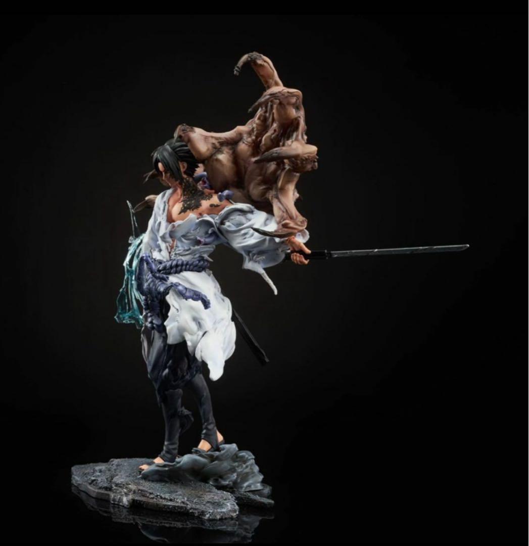 ナルト 疾風伝 うちはサスケ塗装済み完成品 フィギュア30.5センチ未使用未開封