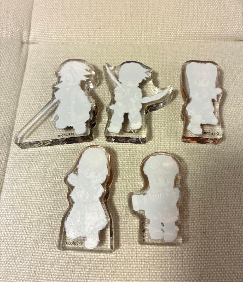 英雄伝説VI 空の軌跡 軌跡シリーズ アクリルブロックフィギュア　5点