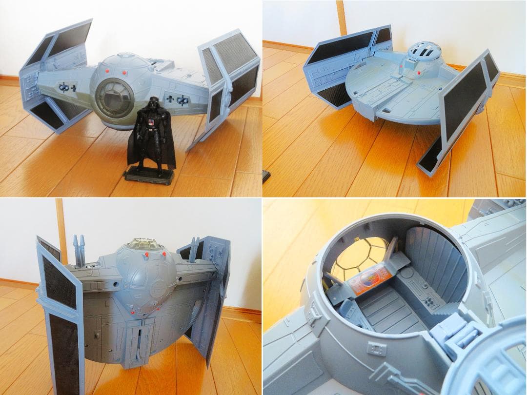 【希少中古お得セット】ハズブロ　帝国軍TIEファイターシリーズ3機セット