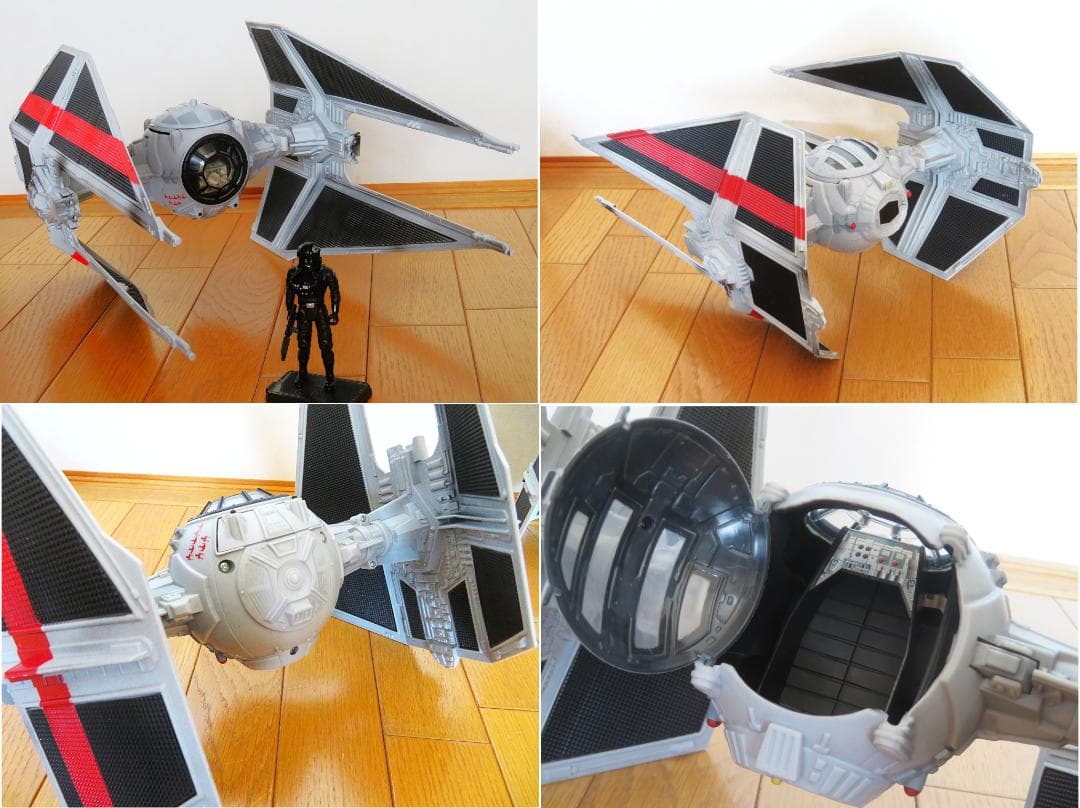 【希少中古お得セット】ハズブロ　帝国軍TIEファイターシリーズ3機セット