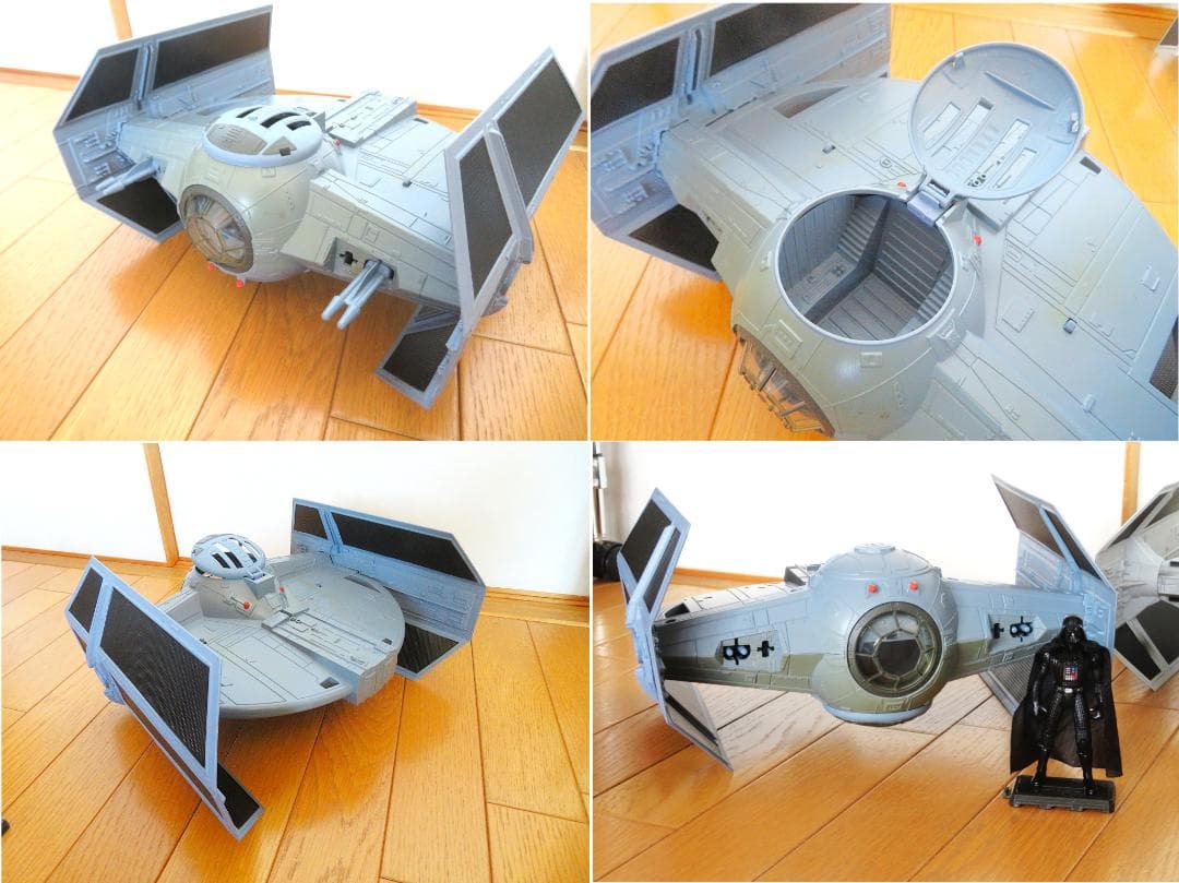 【希少中古お得セット】ハズブロ　帝国軍TIEファイターシリーズ3機セット