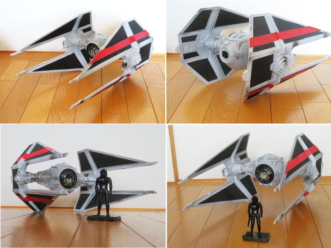 【希少中古お得セット】ハズブロ　帝国軍TIEファイターシリーズ3機セット