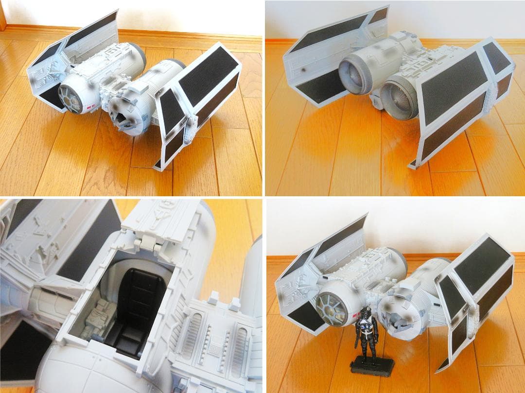 【希少中古お得セット】ハズブロ　帝国軍TIEファイターシリーズ3機セット