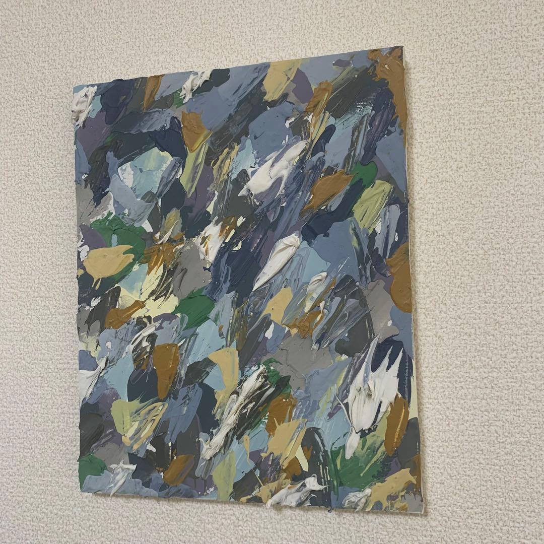 「Fog Trees」2023 抽象画 原画 アクリル 絵画