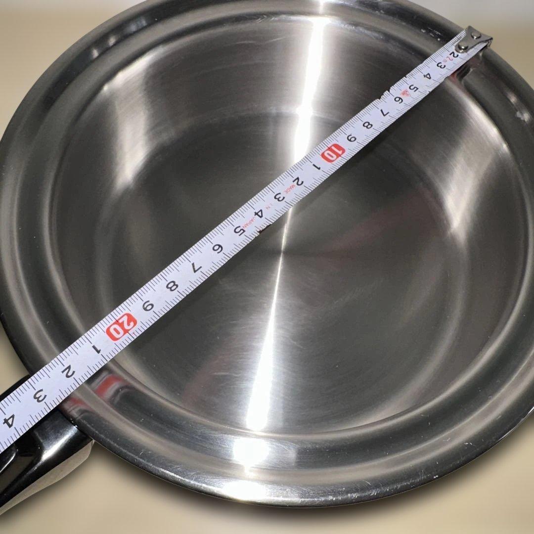 JUKI CookBest ジューキ クックベスト IH対応 片手鍋 蓋付 美品