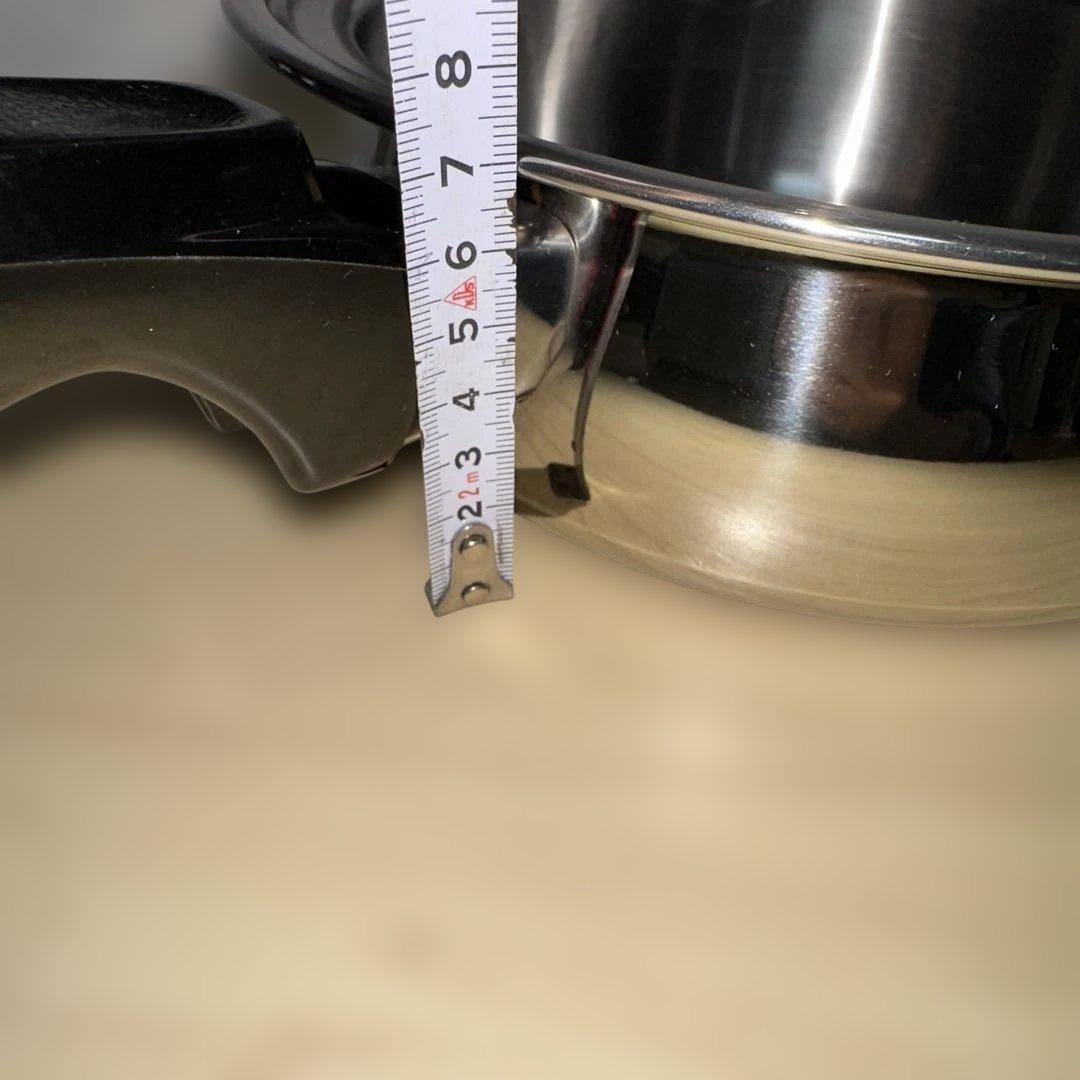 JUKI CookBest ジューキ クックベスト IH対応 片手鍋 蓋付 美品