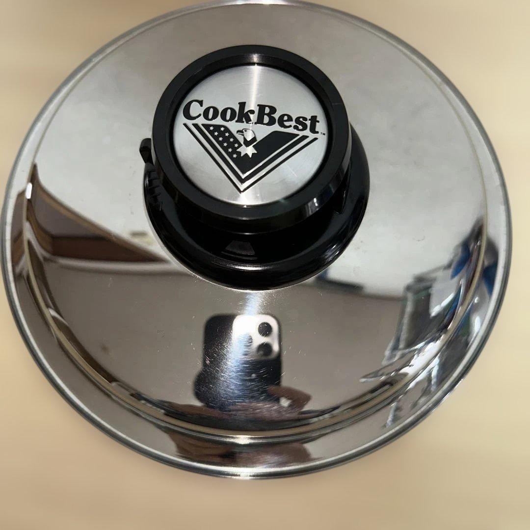 JUKI CookBest ジューキ クックベスト IH対応 片手鍋 蓋付 美品