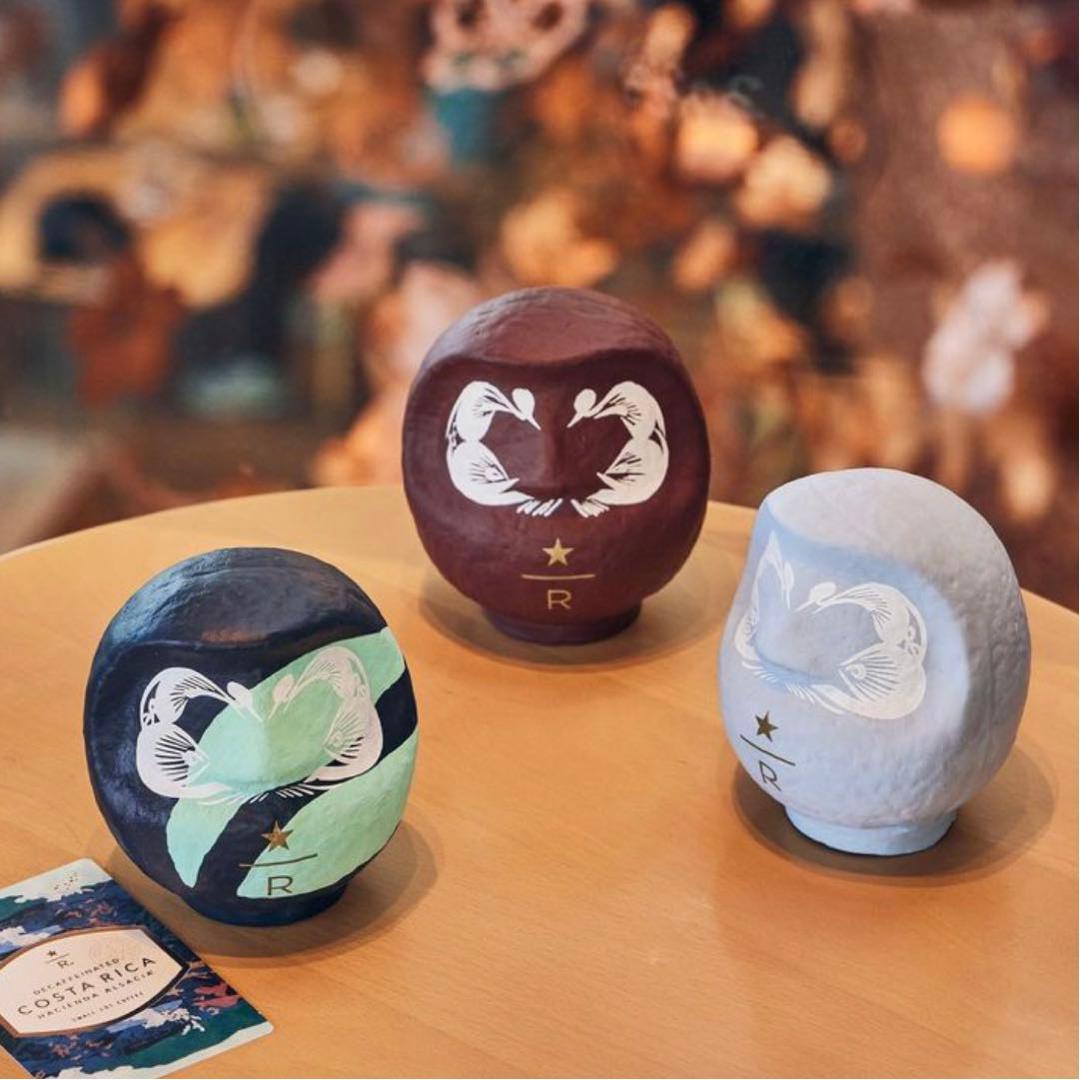 スターバックスリザーブ　今井ダルマ　高崎ダルマ　2023年　縁起物　ライトブルー