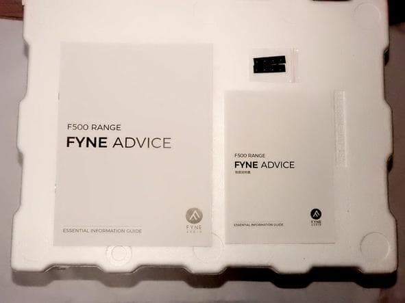 美品 FYNE AUDIO F500 ピアノグロス・ブラックペア