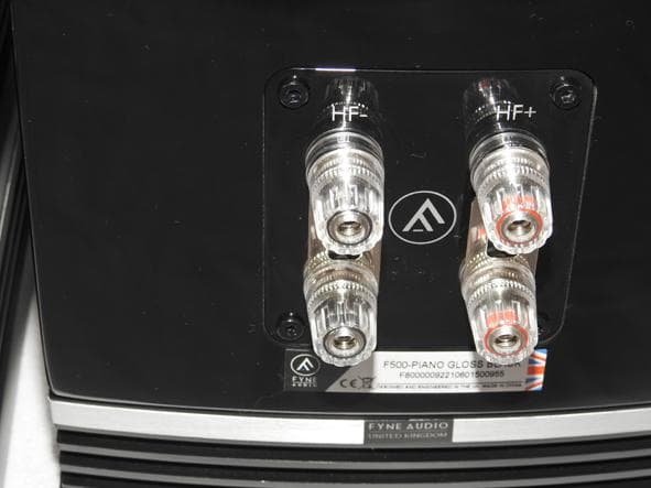 美品 FYNE AUDIO F500 ピアノグロス・ブラックペア