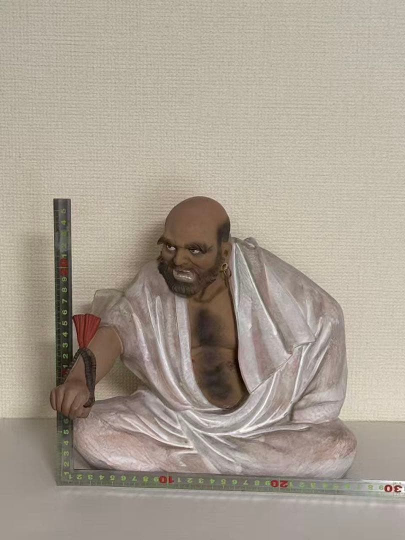 達磨大師 置物 縁起物 陶器 時代物