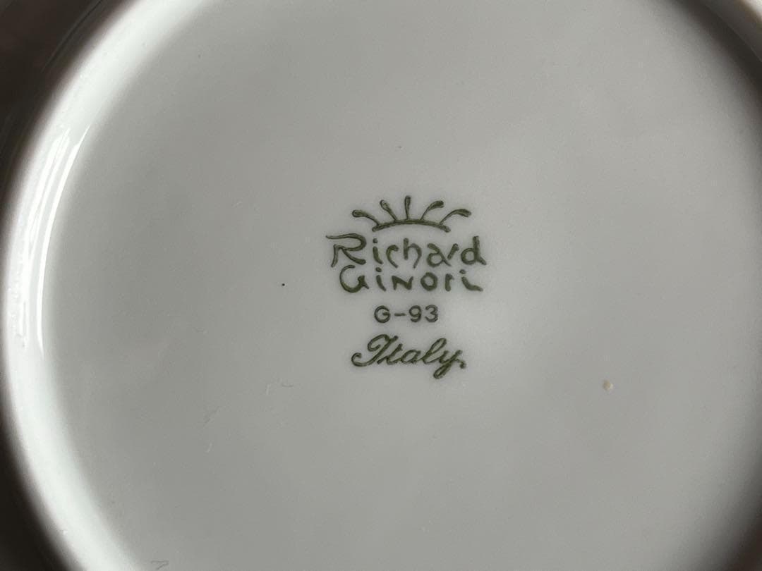 リチャードジノリ　クリッパー　プレート　15.5cm