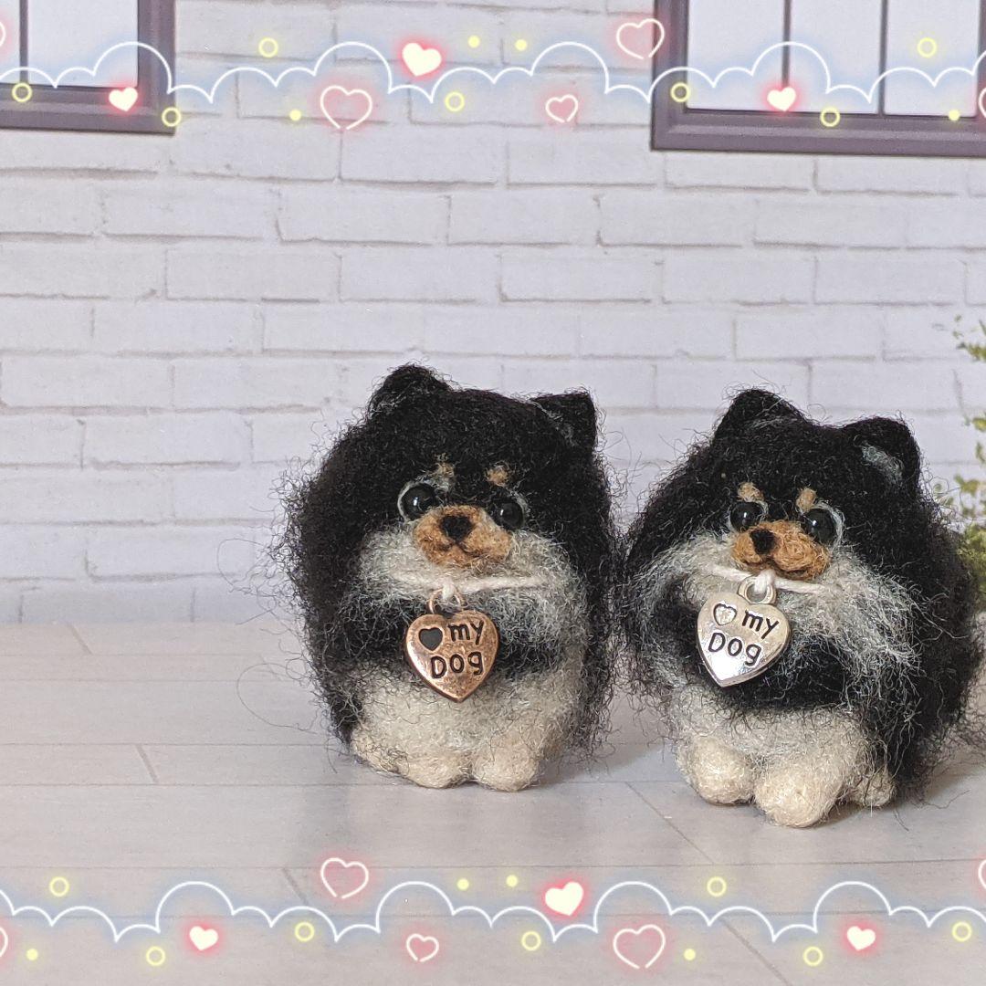 □あさひさま専用ブラックタンポメラニアンちゃん2体オーダー確認用ページ□