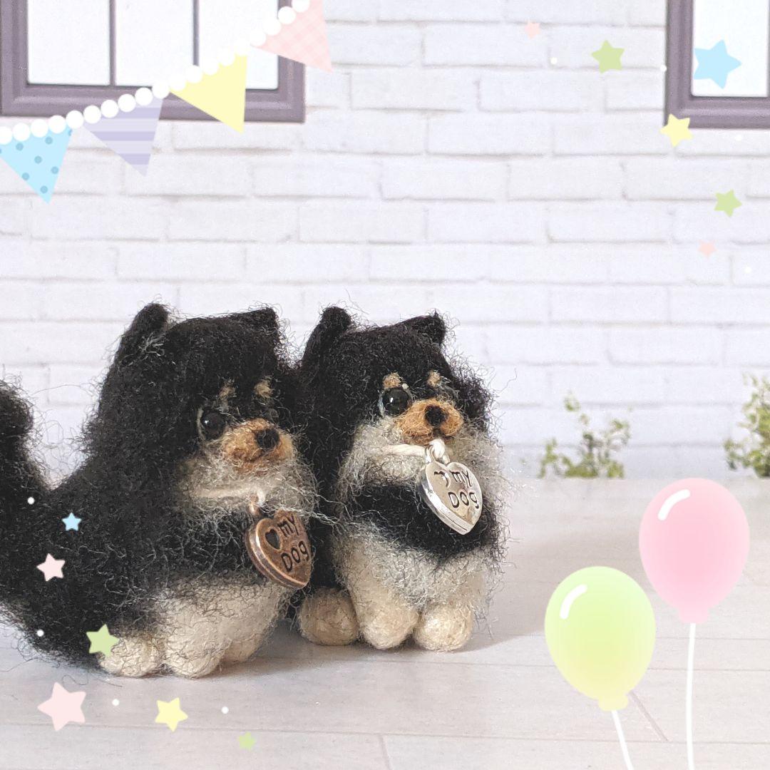 □あさひさま専用ブラックタンポメラニアンちゃん2体オーダー確認用ページ□