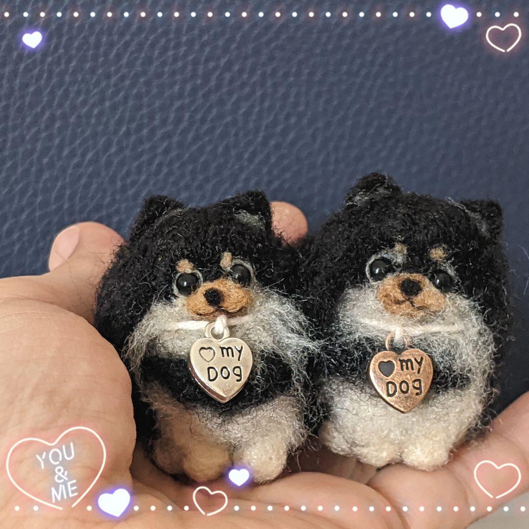 □あさひさま専用ブラックタンポメラニアンちゃん2体オーダー確認用ページ□