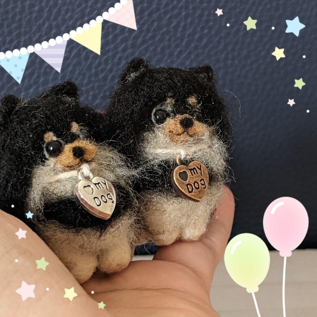 □あさひさま専用ブラックタンポメラニアンちゃん2体オーダー確認用ページ□