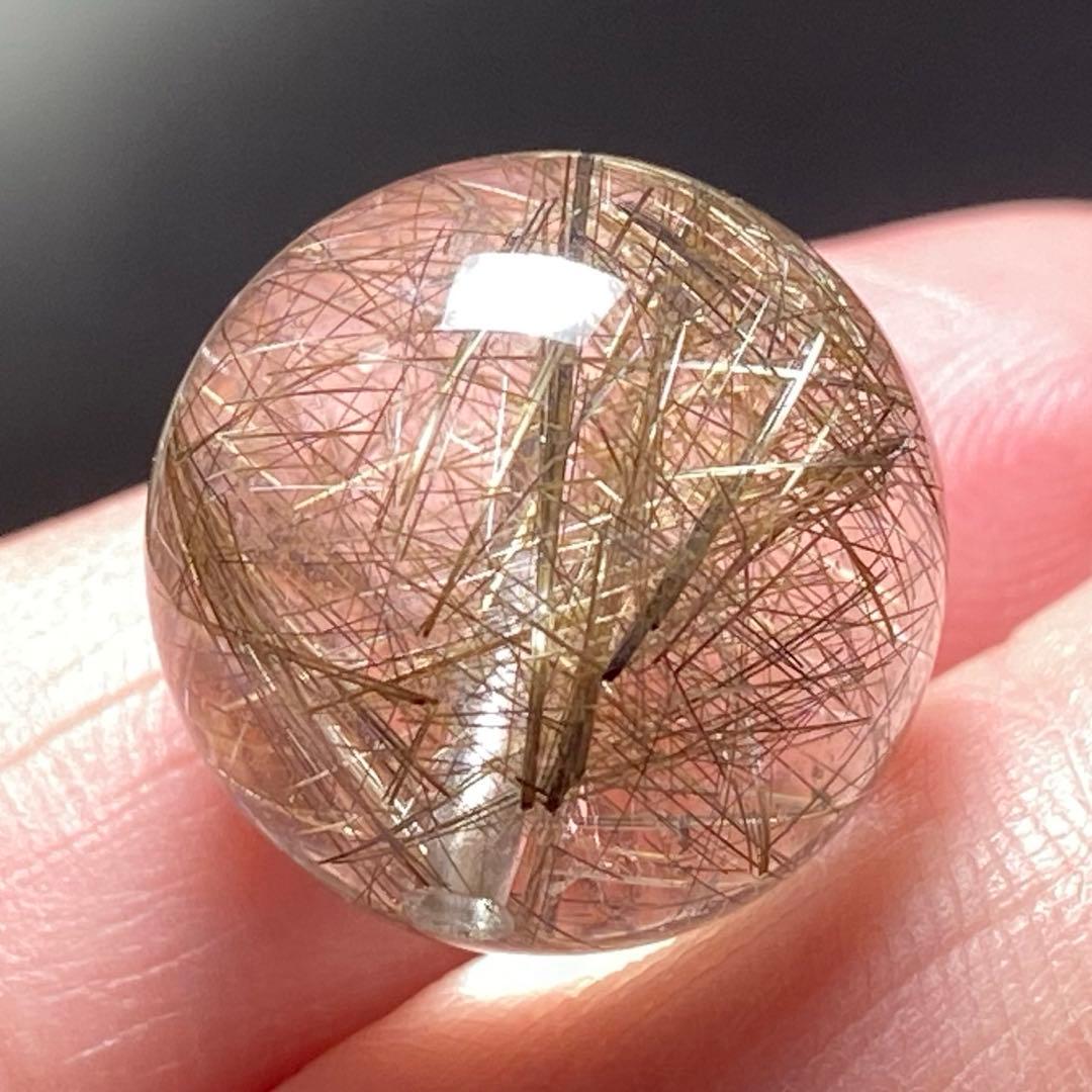 極上　大粒　シルバールチルクォーツ　K227