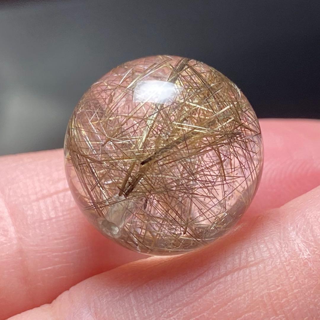 極上　大粒　シルバールチルクォーツ　K227