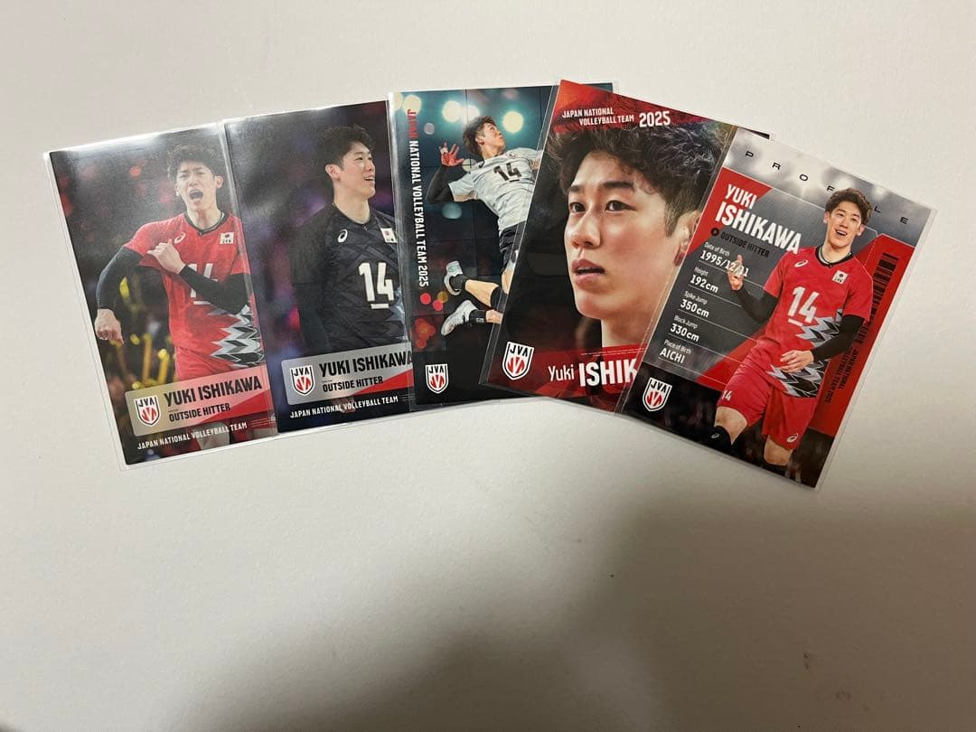 石川祐希 グッズまとめ 生写真、チェキ、ステッカー、カード、ミニ色紙など