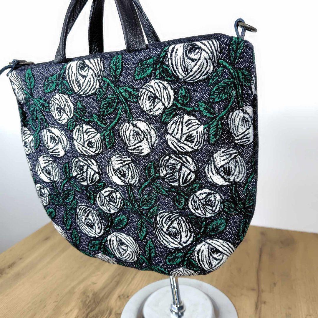 【専用】/rosyロージィーネイビー/ロングミニラウンドショルダー