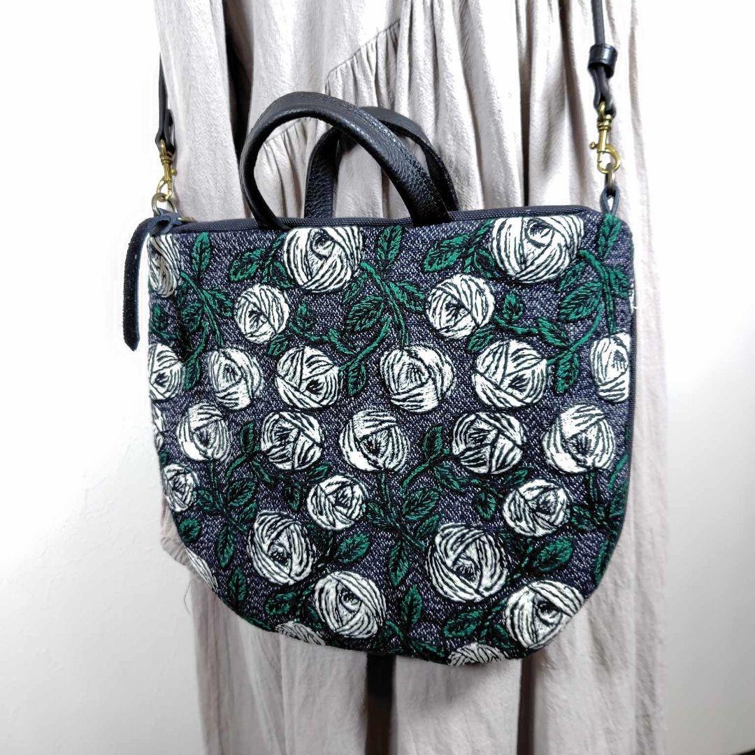 【専用】/rosyロージィーネイビー/ロングミニラウンドショルダー