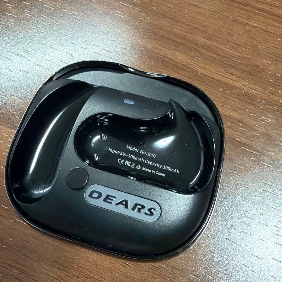 翻訳対応:DEARS ワイヤレスイヤホン ブラック